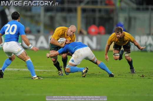 2010-11-20 Firenze - Italia-Australia 2090 Stephen Moore